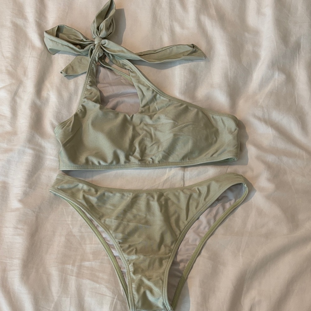 Cider Light Green Bikini